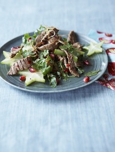 Food styling: Grilled Beef Salad 162