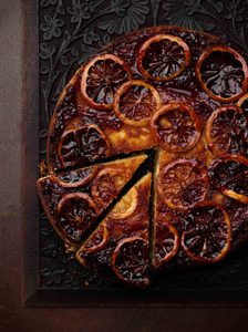 Food styling: Lebanese Lemon Cake
